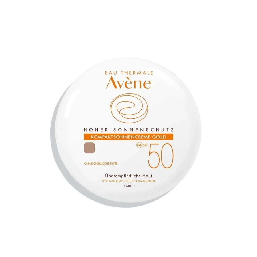 Gold Vita Online Swiss Pharmacy AVENE SUN Compact Sun Cream Gold SPF50+ 10 g 06710145