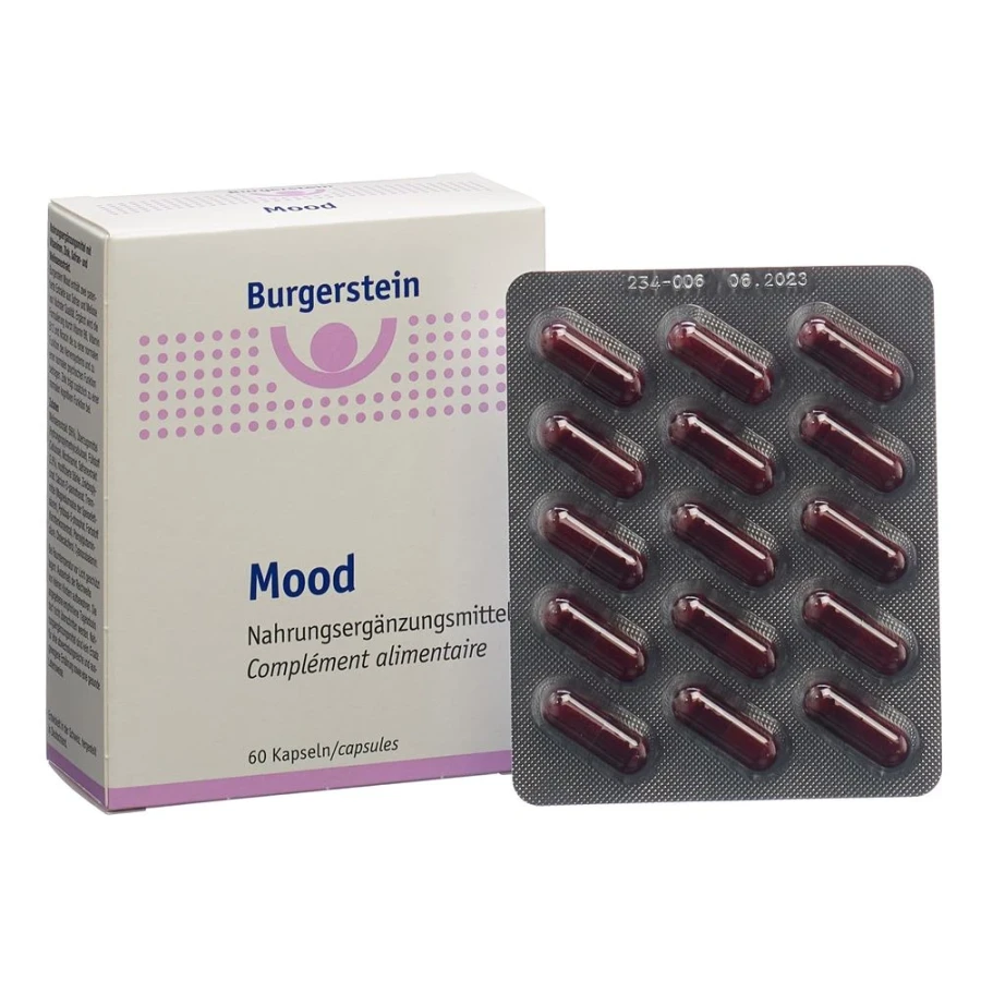 Gold Vita Online Swiss Pharmacy BURGERSTEIN Mood capsules 60 pieces 07739920