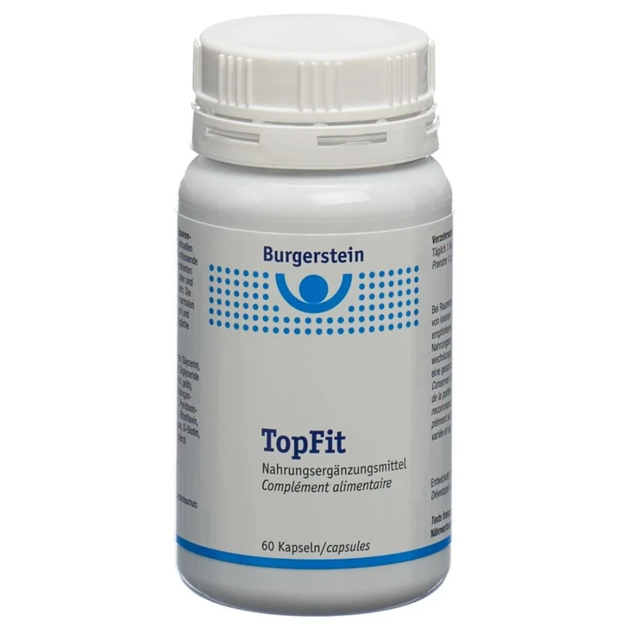 Gold Vita Online Swiss Pharmacy BURGERSTEIN TopFit capsules 60 pieces 07809421