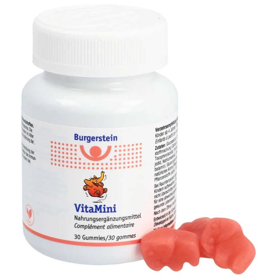 Gold Vita Online Swiss Pharmacy BURGERSTEIN VitaMini Gummies Ds 30 pcs 01112575
