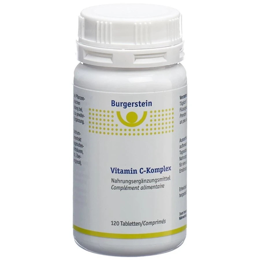 Gold Vita Online Swiss Pharmacy BURGERSTEIN Vitamin C Complex Tablet 120 pcs 03647914