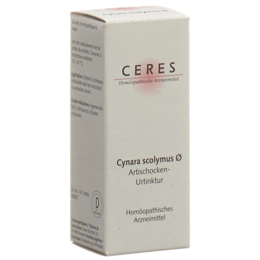 Gold Vita Online Swiss Pharmacy CERES Cynara scolymus Urtinkt Fl 20 ml 02185127