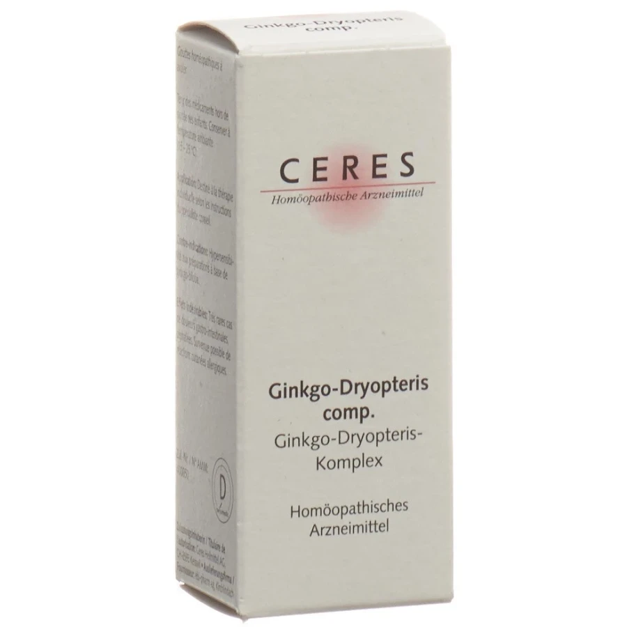 Gold Vita Online Swiss Pharmacy CERES Ginkgo dryopteris comp drops 20 ml 01667539