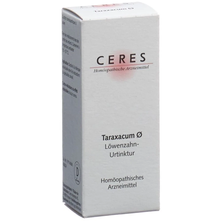 Gold Vita Online Swiss Pharmacy CERES Taraxacum Urtinkt Fl 20 ml 01667930
