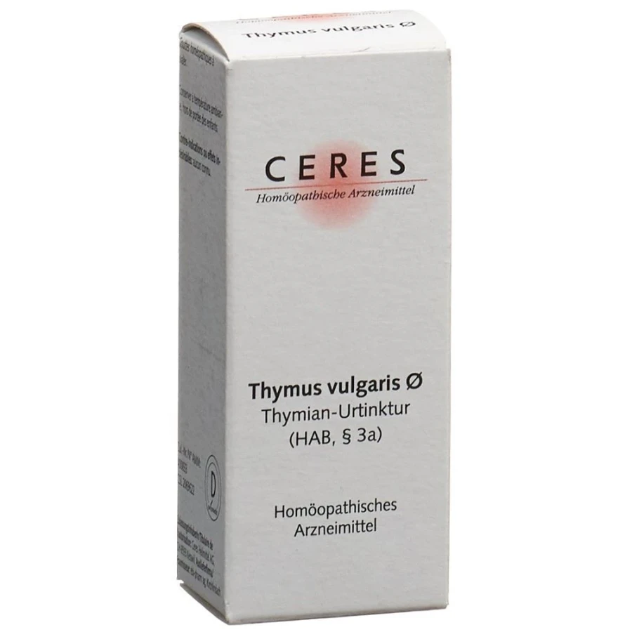 Gold Vita Online Swiss Pharmacy CERES Thymus vulgaris Urtinkt Fl 20 ml 01667947