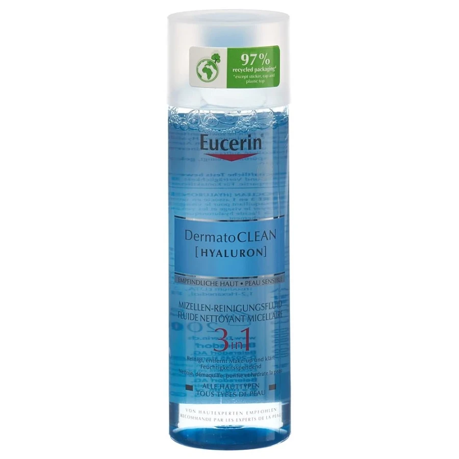 Gold Vita Online Swiss Pharmacy EUCERIN DermatoCLEAN 3-1 cleaning fluid micelles 200 ml 07752074