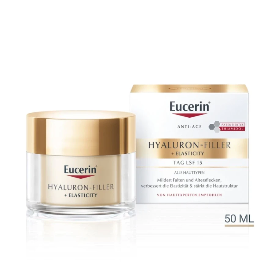 Gold Vita Online Swiss Pharmacy EUCERIN HYALURON-FILL+ELAST day cream SPF15 50 ml 07837662