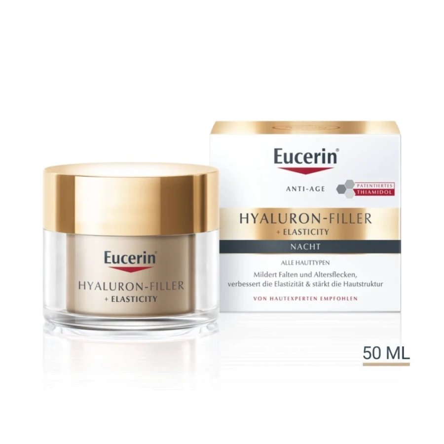 Gold Vita Online Swiss Pharmacy EUCERIN HYALURON-FILL+ELAST night cream pot 50 ml 07837660