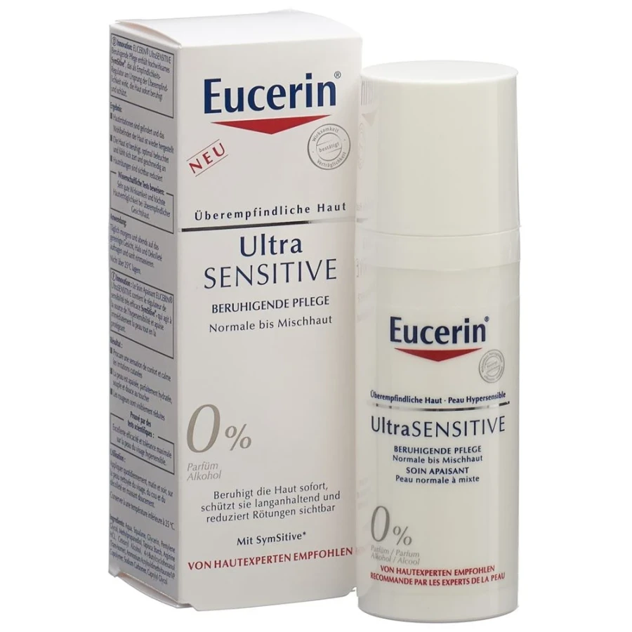 Gold Vita Online Swiss Pharmacy EUCERIN UltraSENSITIVE day care for normal combination skin 50 ml 05924737