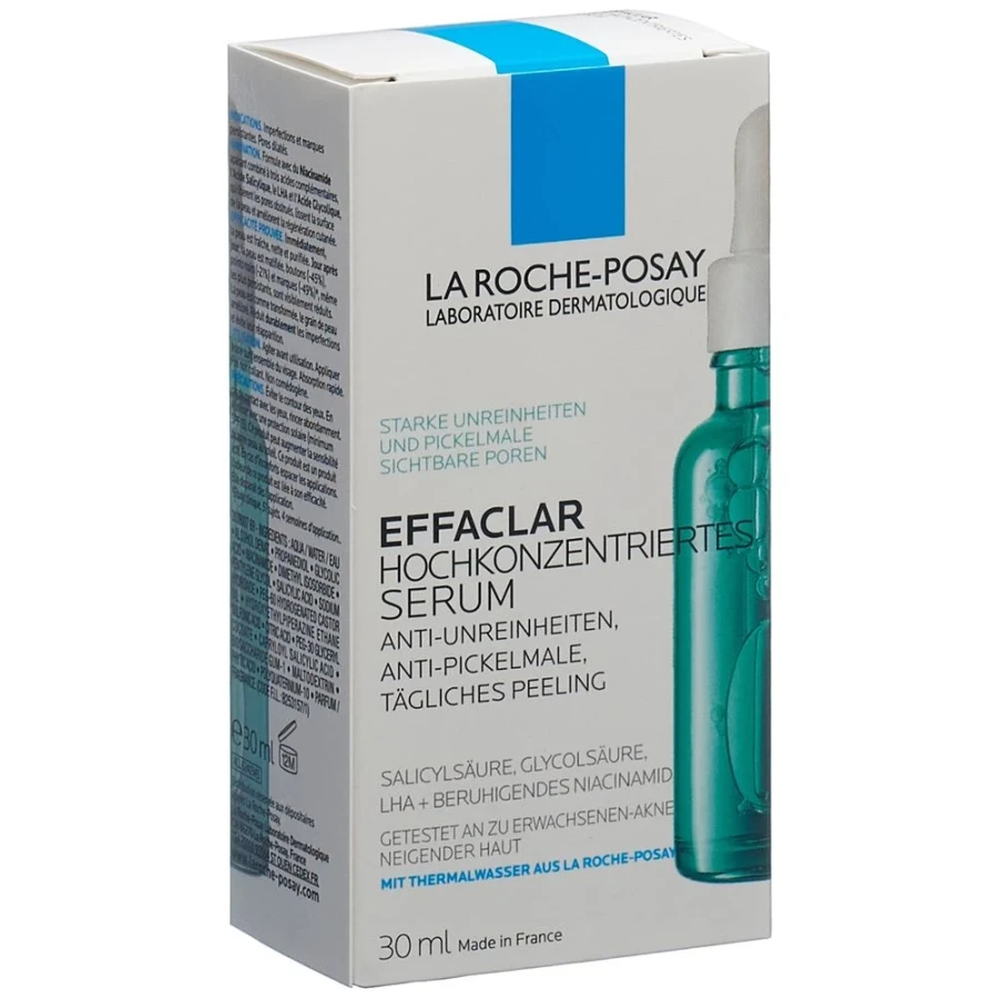 Gold Vita Online Swiss Pharmacy LA ROCHE POSAY Effaclar Serum Pipettes Fl 30 ml 07773340