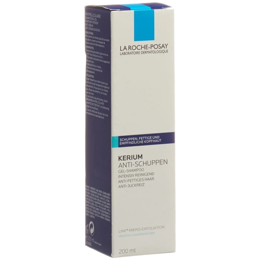 Gold Vita Online Swiss Pharmacy LA ROCHE POSAY Kerium anti-dandruff oily hair Fl 200 ml 02911533