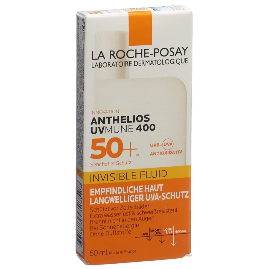 Gold Vita Online Swiss Pharmacy ROCHE POSAY Anthelios Transp Fl UV Mune 50+ 50 ml 07815152