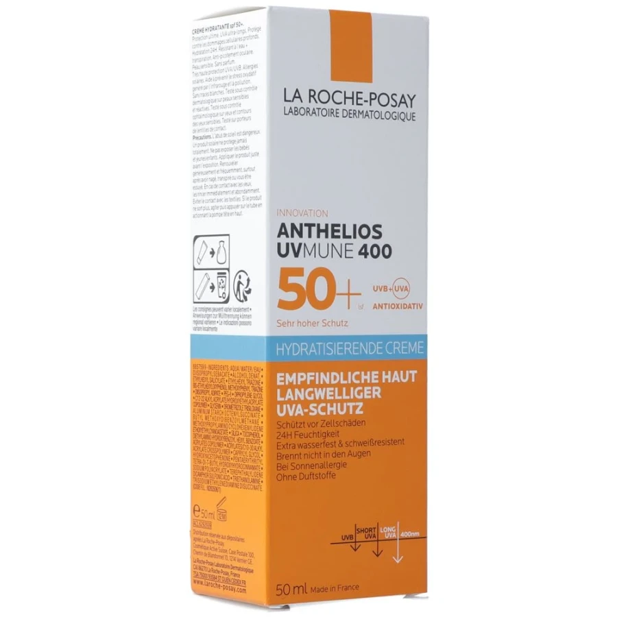 Gold Vita Online Swiss Pharmacy ROCHE POSAY Anthelios Ultra Cr UV Mune 50+ 50 ml 07815154