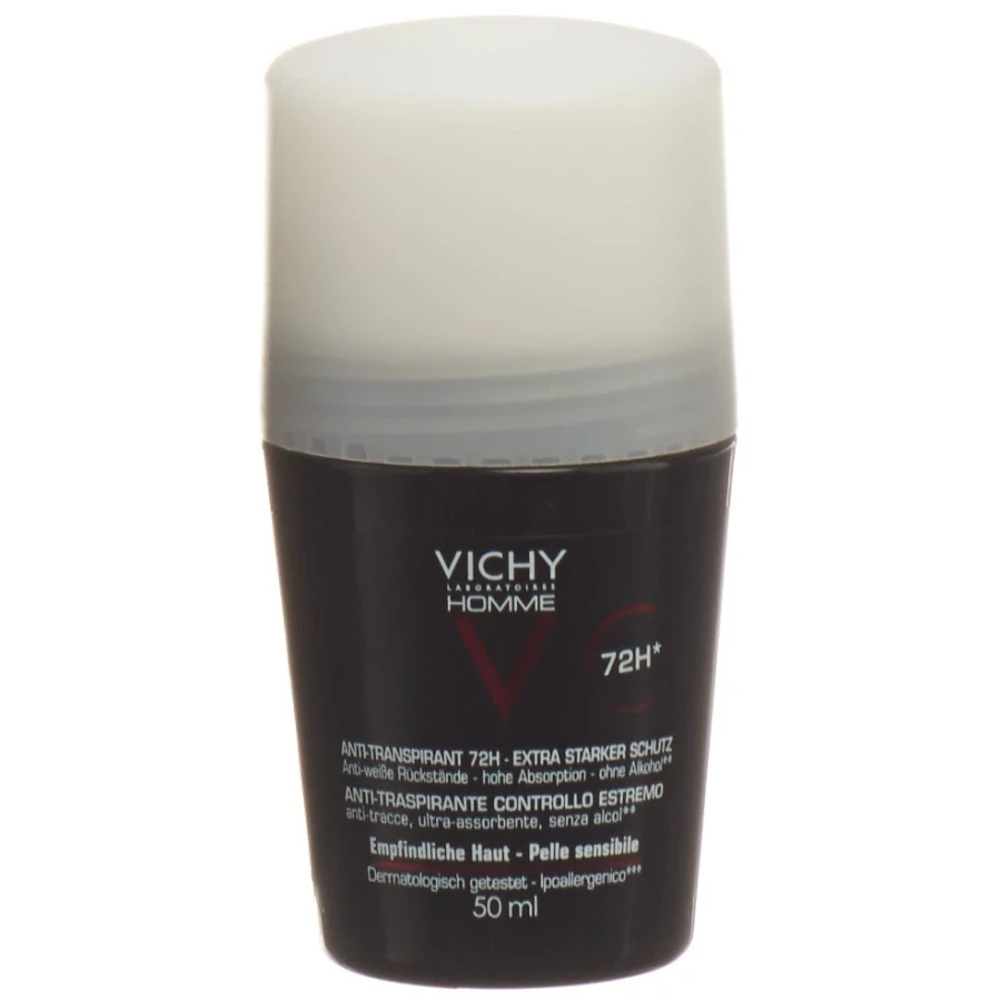 Gold Vita Online Swiss Pharmacy VICHY Homme Deodorant Anti-T 72H Roll-on 50 ml 03712913