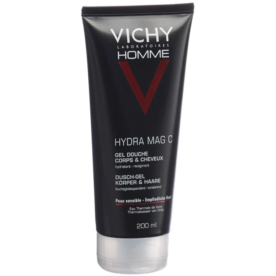 Gold Vita Online Swiss Pharmacy VICHY Homme shower gel moisturizing 200 ml 03713025