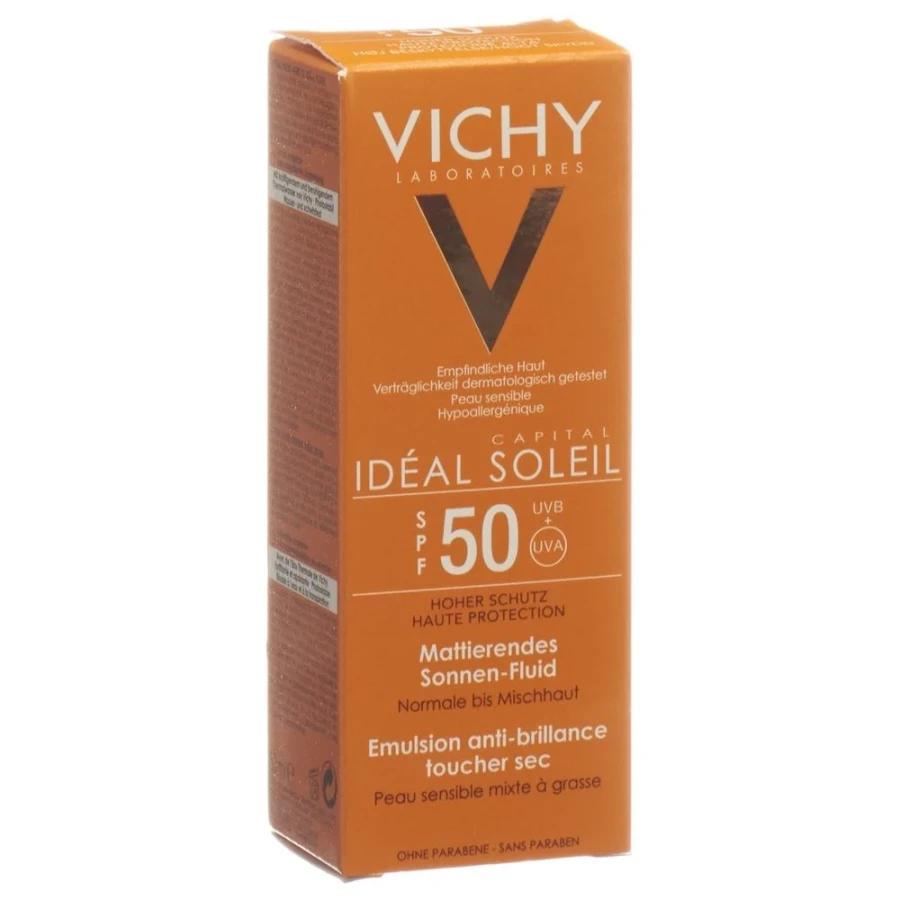 Gold Vita Online Swiss Pharmacy VICHY IS Mattifying Sun Fluid SPF50 50 ml 05019843